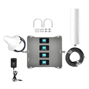 High Gain Quad Band Mobile Signal Booster 850/900/1800/2300 MHz (23dBm)