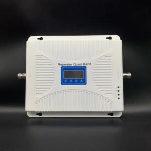 High Gain Quad Band Mobile Signal Booster 850/1800/2100/2300 MHz (23dBm)
