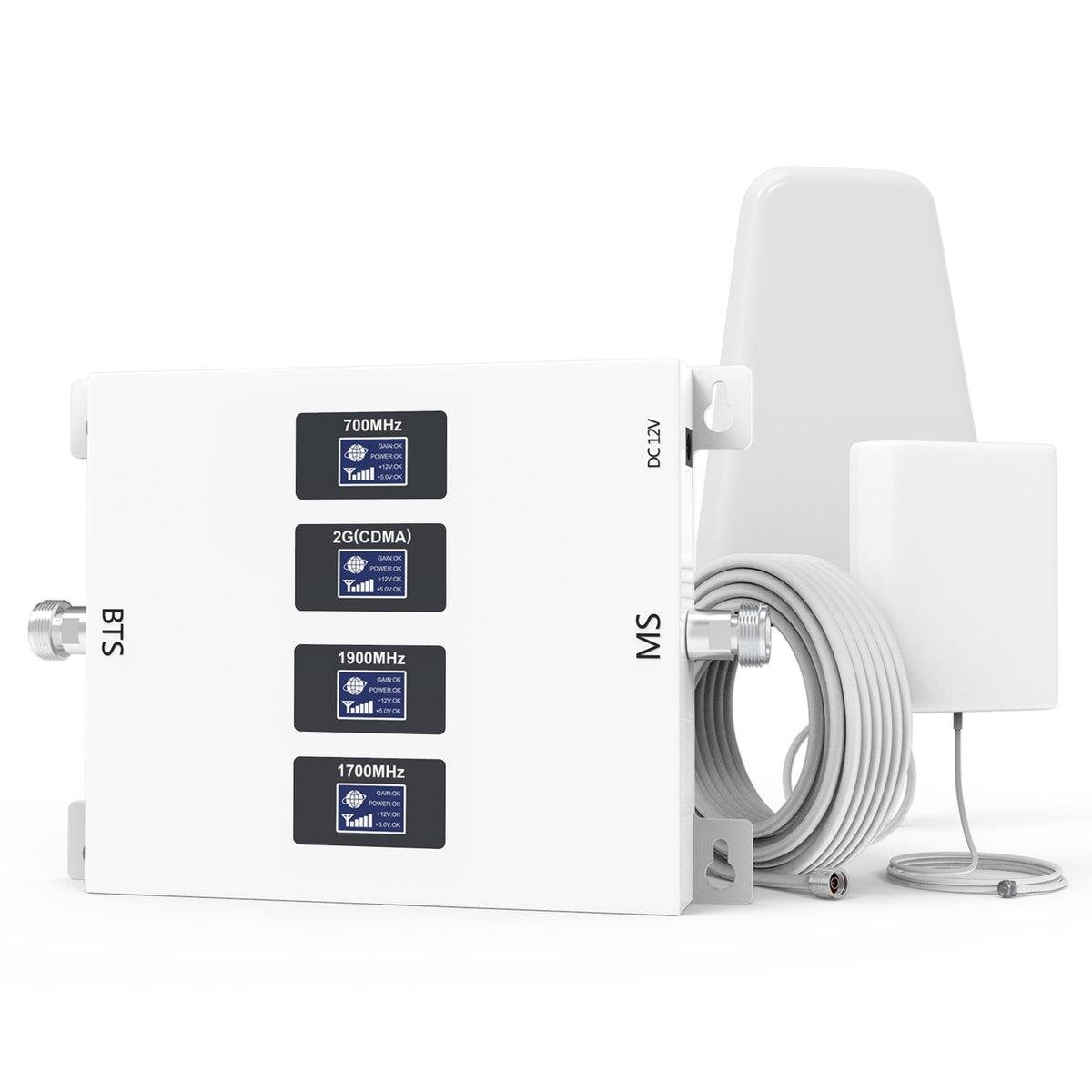 High Gain Quad Band Mobile Signal Booster 850/900/1800/2100 MHz (23dBm) - Image 5