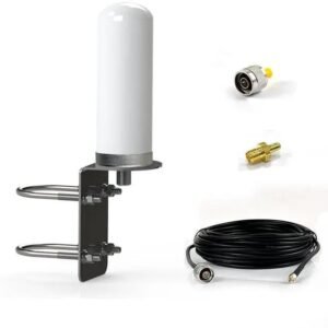 Fiberglass Omni AntennaUse: Outdoor 360° coverage for open areas.